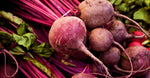 Lemony Raw Beet Quinoa Salad with Dill & Olives