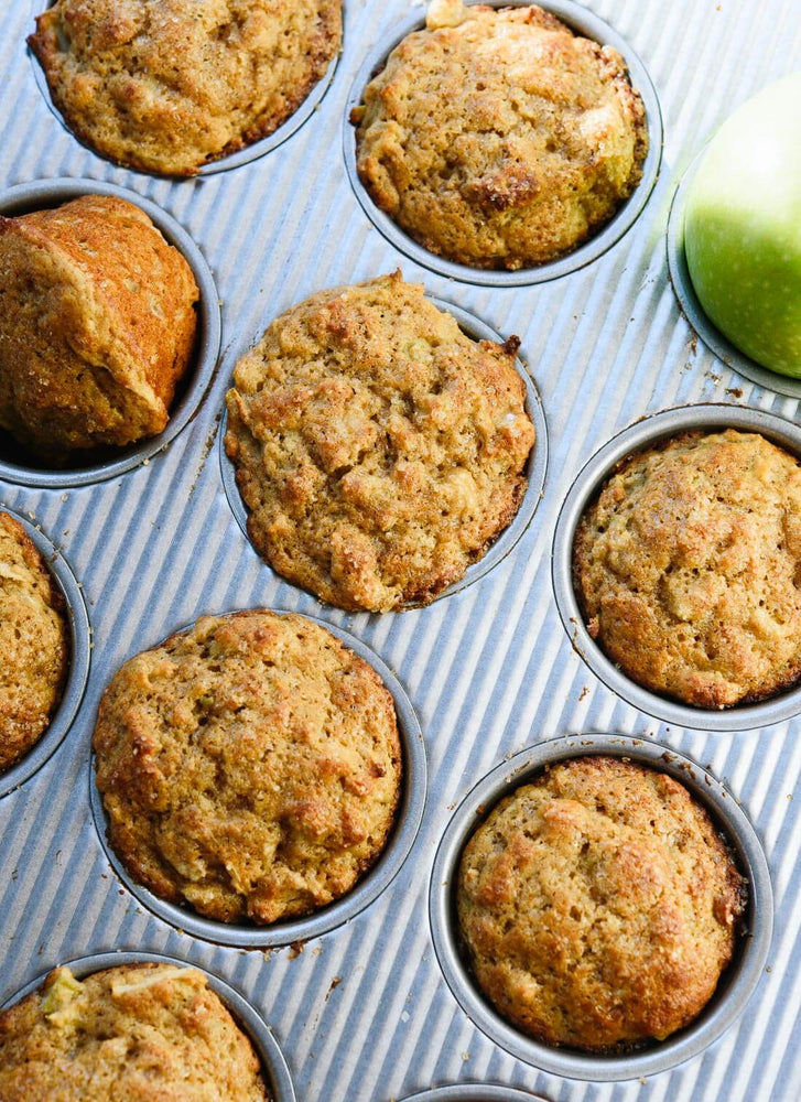 Whole Wheat Apple Muffins